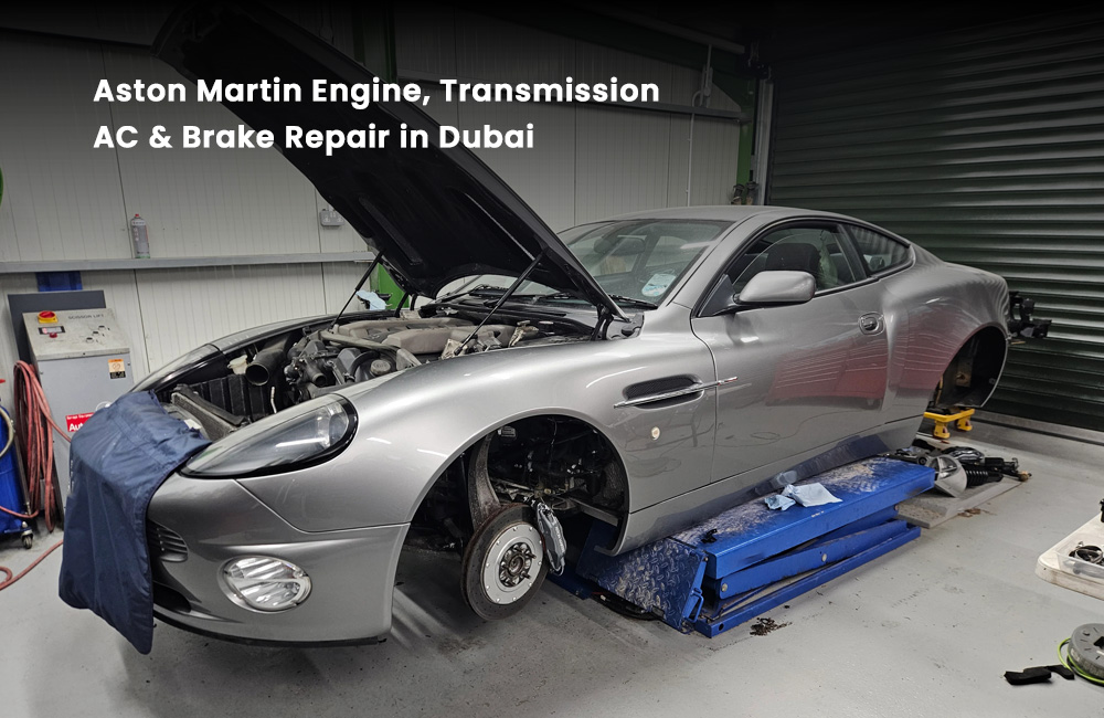 Aston Martin Engine, Transmission, AC & Brake Repair in Dubai