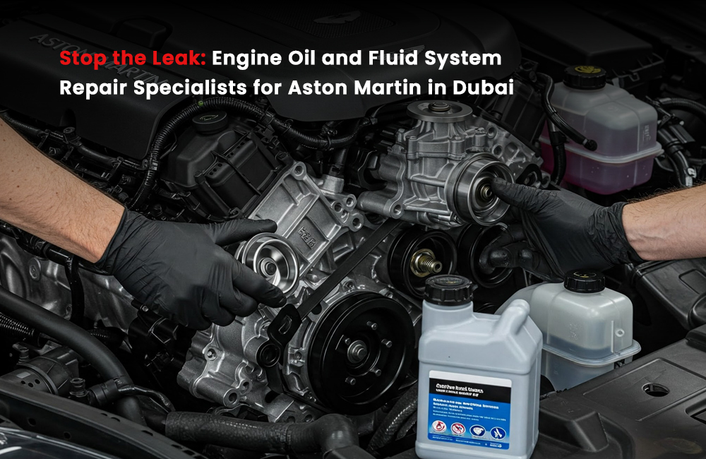 Stop the Leak: Engine Oil and Fluid System Repair Specialists for Aston Martin in Dubai