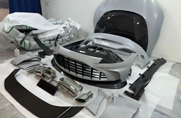 Aston Martin's Performance with Premium Body Kit Services in Dubai