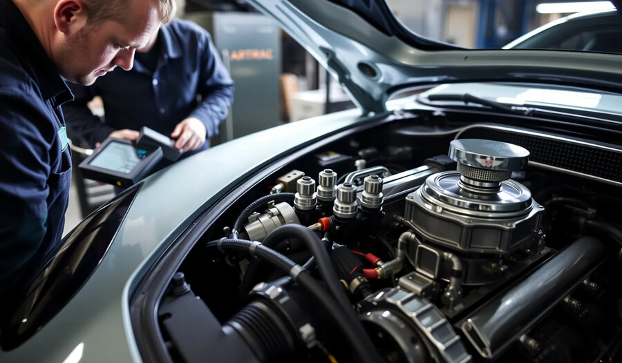 Aston Martin Car Engine Repair & Service in Dubai