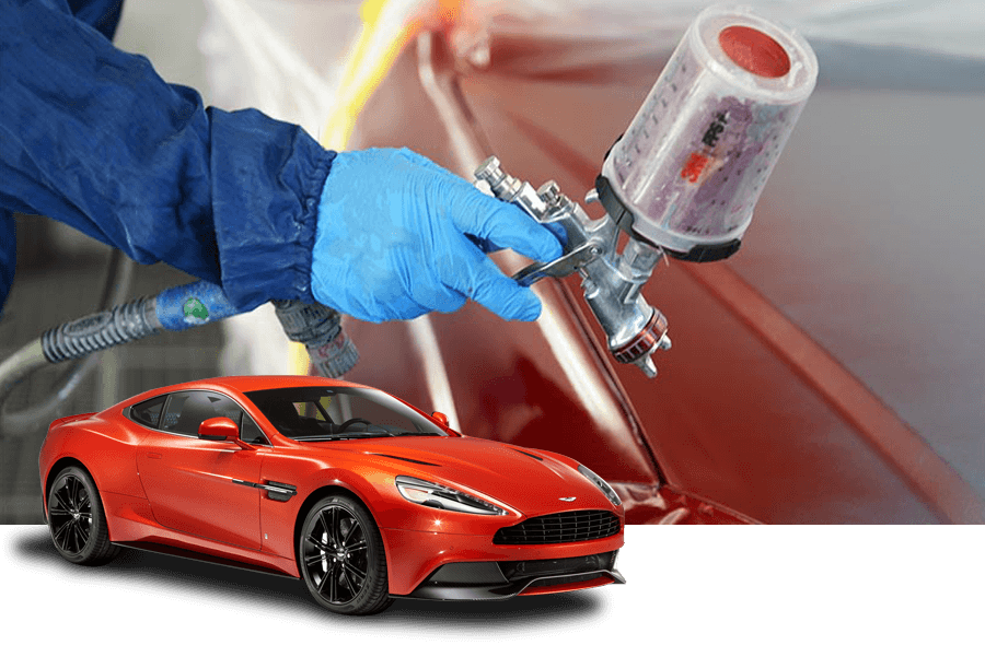 Aston Martin Car Paint Services in Dubai