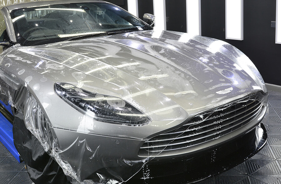 Aston Martin Car Paint Protection Film in Dubai