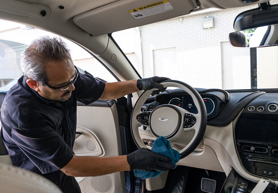 Aston Martin Car Steering Repair in Dubai